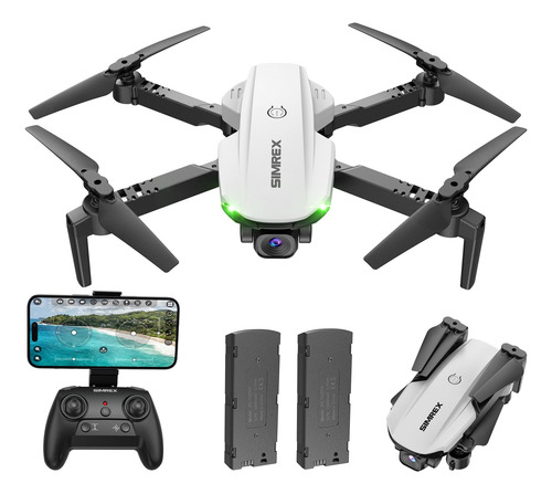 Drone Con Cámara 1080p Fpv, Plegable Y Con Funciones Avanzad