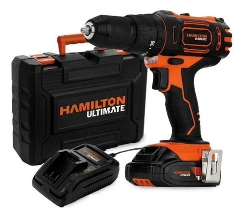 Taladro percutor inalámbrico 13mm atornillador 20V Hamilton Ultimate ULT111