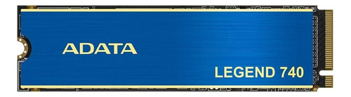  Disco Sólido Adata Legend 740 256gb Pcie Gen3 X4 M.2 Ssd 