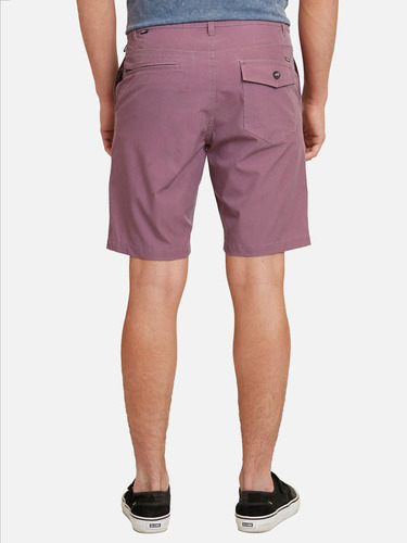 Bermuda Colored Chino Young Juvenil Hombre Burdeo Maui And S