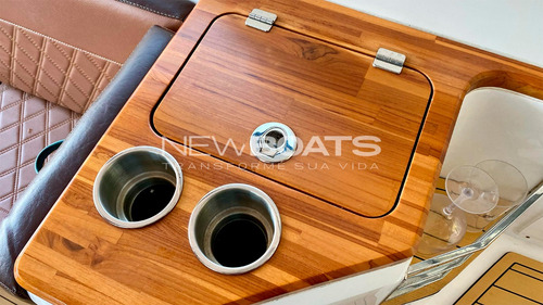 Lancha Nx 370 Ht 2x Mercruiser 300hp C/ 149h Ñ Phantom Real