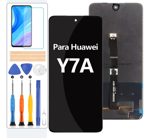 Pantalla Táctil Srjtek Para Huawei Y7a/ P Smart 2021 Negra