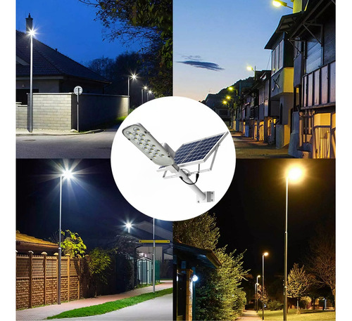 Focos Solares Led 150w Panel Solar Exterior