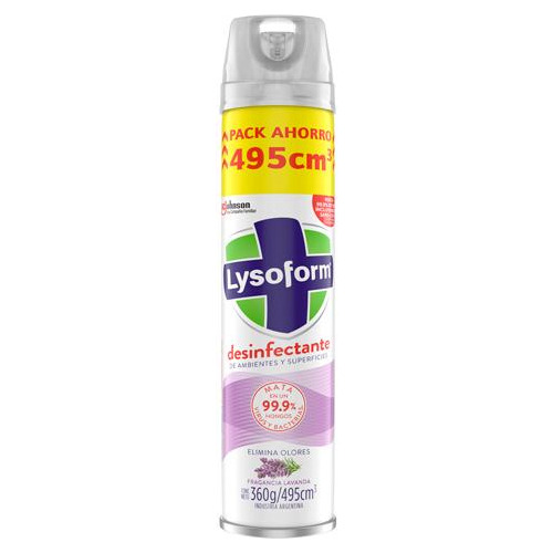 Aerosol Lysoform Lavanda 495ml