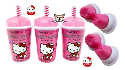 Balsamo Hidratante Labios Refresco Kawaii 6 Pzas, Muy Cute