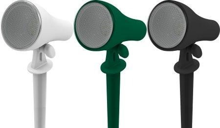 Espeto Led 7w Verde Branco Frio Bivolt