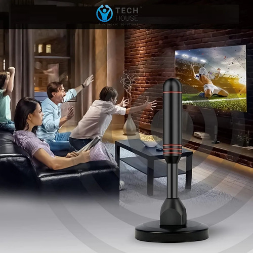 Imagen 3 de 10 de Antena Para Tv Abierta Hd Canales De Aire Led O Smart Tv