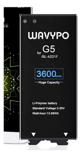 Wavypo LG G5 - Batería De Repuesto Para LG G5, Us992, Vs987