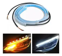 Comprar 60cm Par Tira Led Drl Flexible Direccional Secuencial Auto