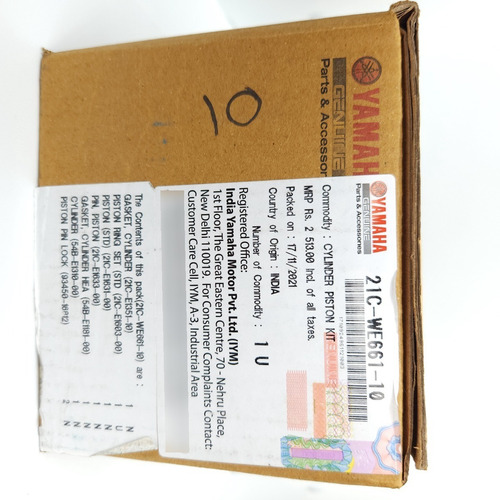 Kit Cilindro Fz 16 Fazer Szr Original Yamaha