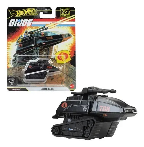 Hot Wheels Premium Pop G.i. Joe Cobra H.i.s.s | Parcelamento sem juros
