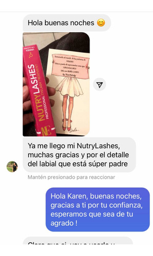 Imagen 2 de 10 de Nutry Lashes Serum Para Pestañas! Mucho Mejor Que Dabalash!