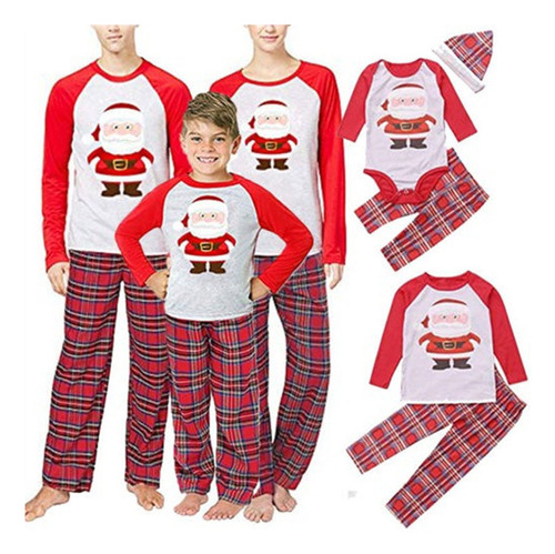 Pijamas Papá Noel Para Padres E Hijos, Camisas, Pantalones.