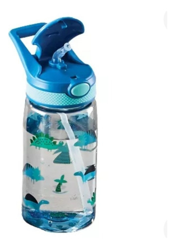 Botella Vaso De Agua Escolar Dino Niño 480 Ml