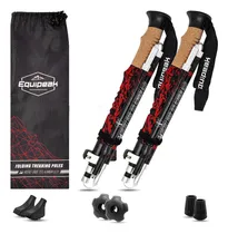 Comprar Bastones De Senderismo Plegables, 2 Bastones Ligeros Y Durad