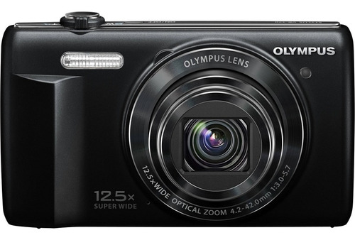 Cámara Olympus Vr 370 16mp 12x Hd + Sd 4gb + Estuche + Trípd