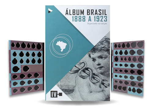 6 Álbuns Moedas 1854 A 2035 + Álbum De Prata 1922 A 1938