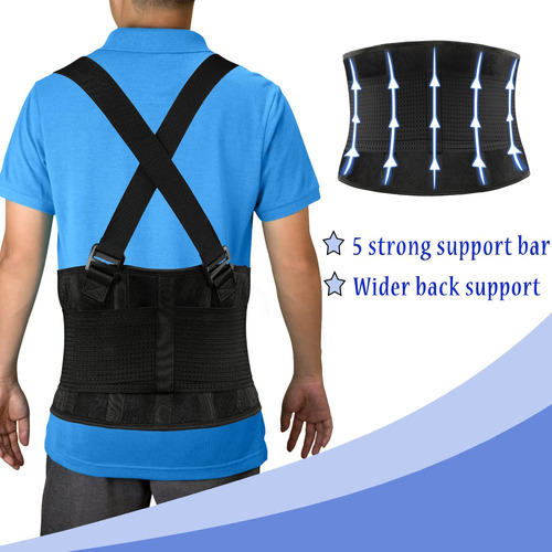 Cinturón De Entrenamiento Para Espalda, Soporte Lumbar Infer