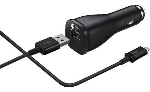 Cargador Auto Carga Rapida Micro Usb Samsung Original 