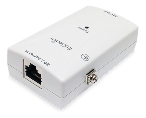 Convertidor Power Over Ethernet Engenius Gigabit 802.3at 