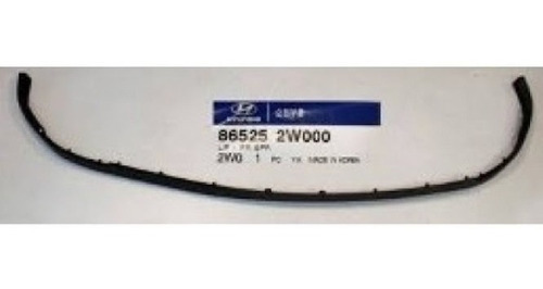 Imagen 1 de 8 de Moldura Inferior Parachoques Del. Hyundai Santa Fe 2013 2017