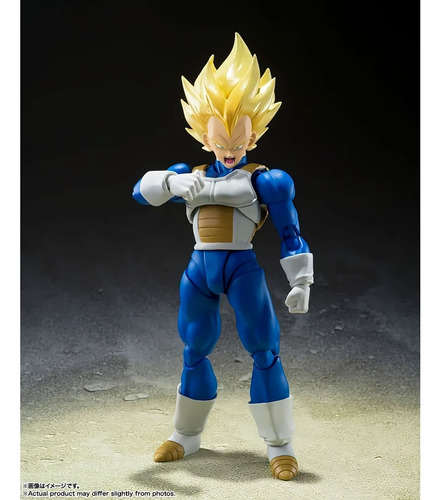 Dragon Ball Z Bandai Vegeta Despertar Ss Sh Figuarts 14cm