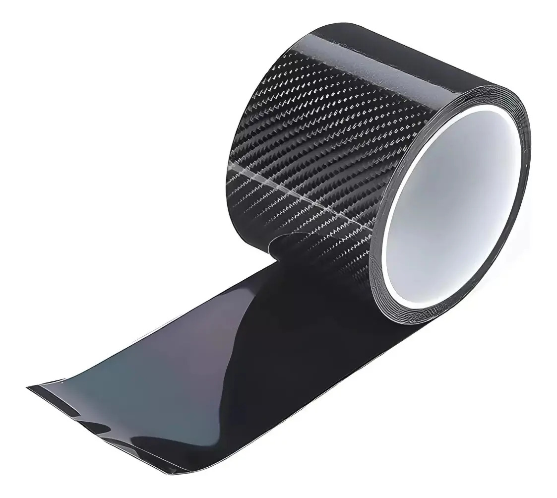 Adesivo Fibra Carbono 3d Envelopamento Automotivo 5cm X 3mts