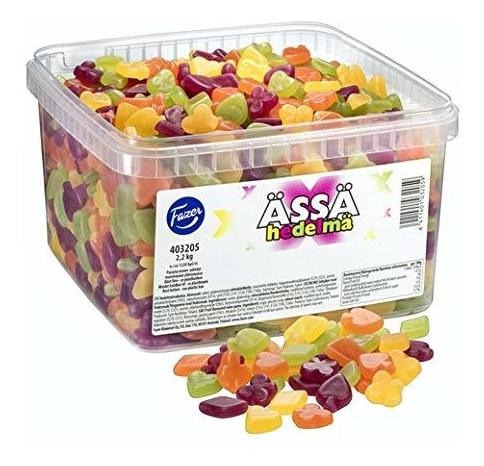 Dulce De Gomita, Fazer Assa Fruit Gummy 1 Caja De 2.2kg