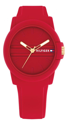 Reloj Para Mujer Tommy Hilfiger Simone 1782689 Rojo