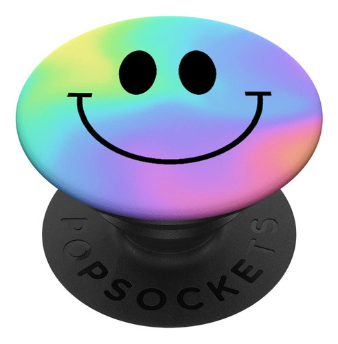 Smiling Face Happy Indie Smile Psicodelico Hippy Popsockets