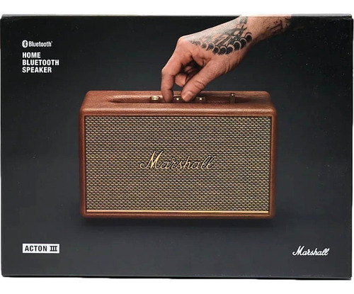 Alto-falante Marshall Acton 3 Bluetooth Marrom 110/220v