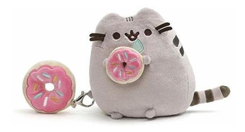 Gund Pusheen Con Donut Y Bono Donut Clip Felpa Gato De Peluc