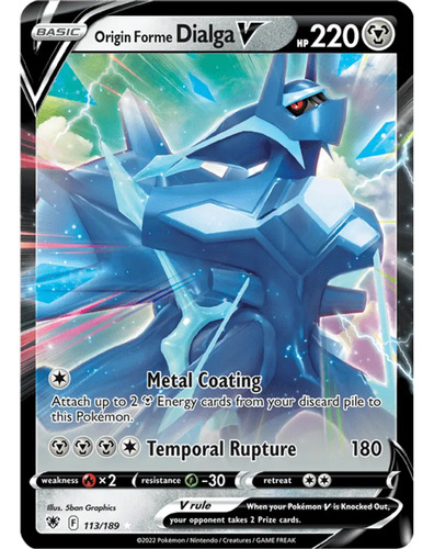 Cartas Pokemon Origin Forme Dialga V