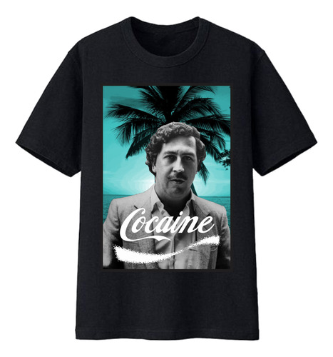 Playera O Blusa Pablo Escobar En Blanco O Negro 