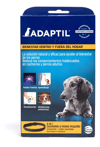 Collar Small Adaptil Para Perros Chicos, Relajante 47 Cm