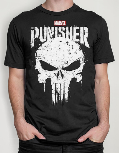 Playera The Punisher Marvel Superman Batman Spiderman Dc