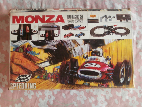 Pista De Carreras F1 Monza, Control Remoto Vintage Hong Kong