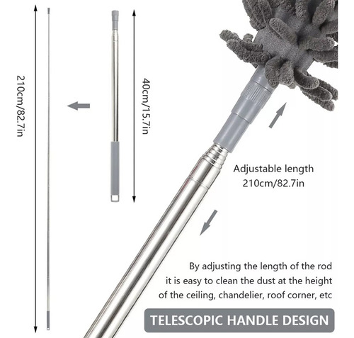 Limpiador Extensible Para Ventilador De Techo