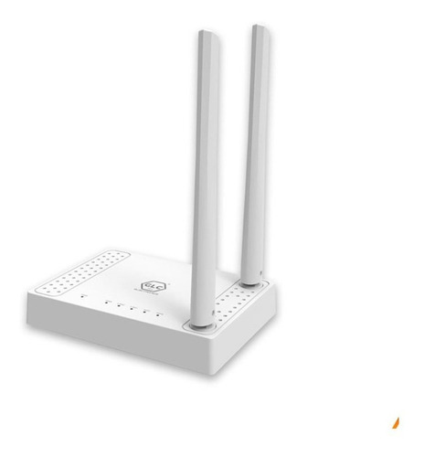 Imagen 1 de 10 de Router Glc N2 2 Antenas / Repetidor Wifi  / Color Blanco