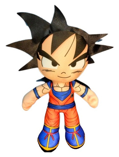 Peluche Sublimado Dragon Ball Goku Normal 28cm Nuevo