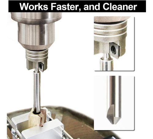 Kit De Recortador Para Torno De Madera, Cortadora 7mm Y 10mm
