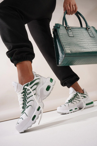 Zapatilla Sneakers Con Plataforma Mujer Con Camara De Aire.