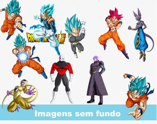 Kit Digital Dragon Ball Super para Imprimir