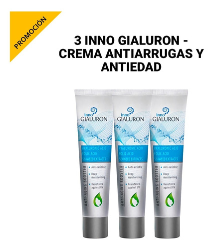 3 Inno Gialuron - Crema Antiarrugas Y Antiedad