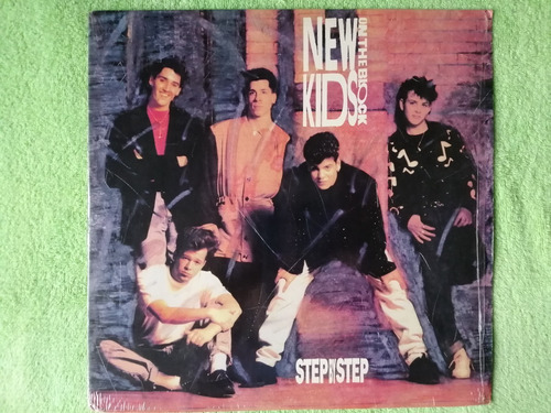 Eam Lp Vinilo Single New Kids On The Block Step By Step 1990