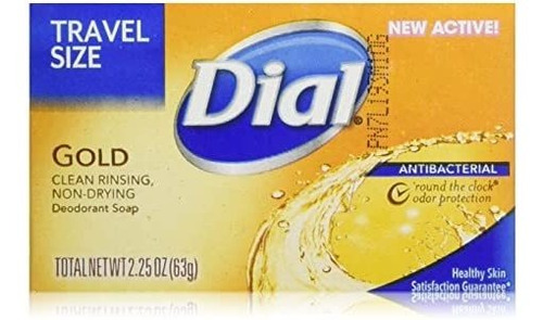Dial Jabón Desodorante Antibacteriano, Oro