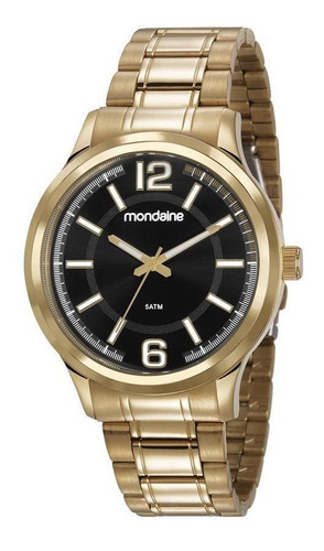 Relogio Mondaine Masculino 83417gpmvda1 Casual Dourado