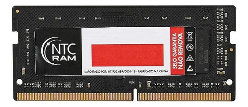 Memória Ram Notebook Ntc 16gb Ddr4 2666 Mhz 1.2v