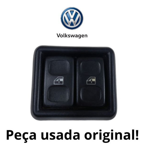 Botão Do Vidro Simples Volkswagen Voyage 1984/1990