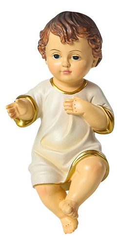 Estatuilla Religiosa De Jesús Para Adornar A Un Niño Santo